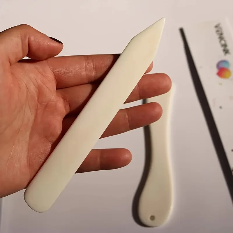 Bone Folder Tool - 1 Stück Original Knochenfaltwerkzeug zum Falten