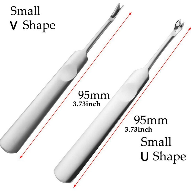 4 stücke u v-förmige Leder näh – Groover Stitching Tool Bewertung und Preis