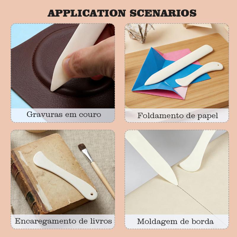 2 Stück verschleißfester Leder – Bone Folder Tool Bewertung und Preis